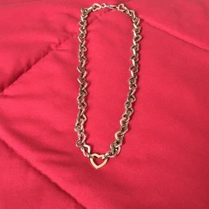 16 inch interlocking heart necklace